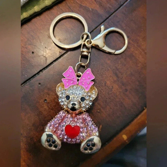 Bag Charm little girl bear - Picture 3 of 3